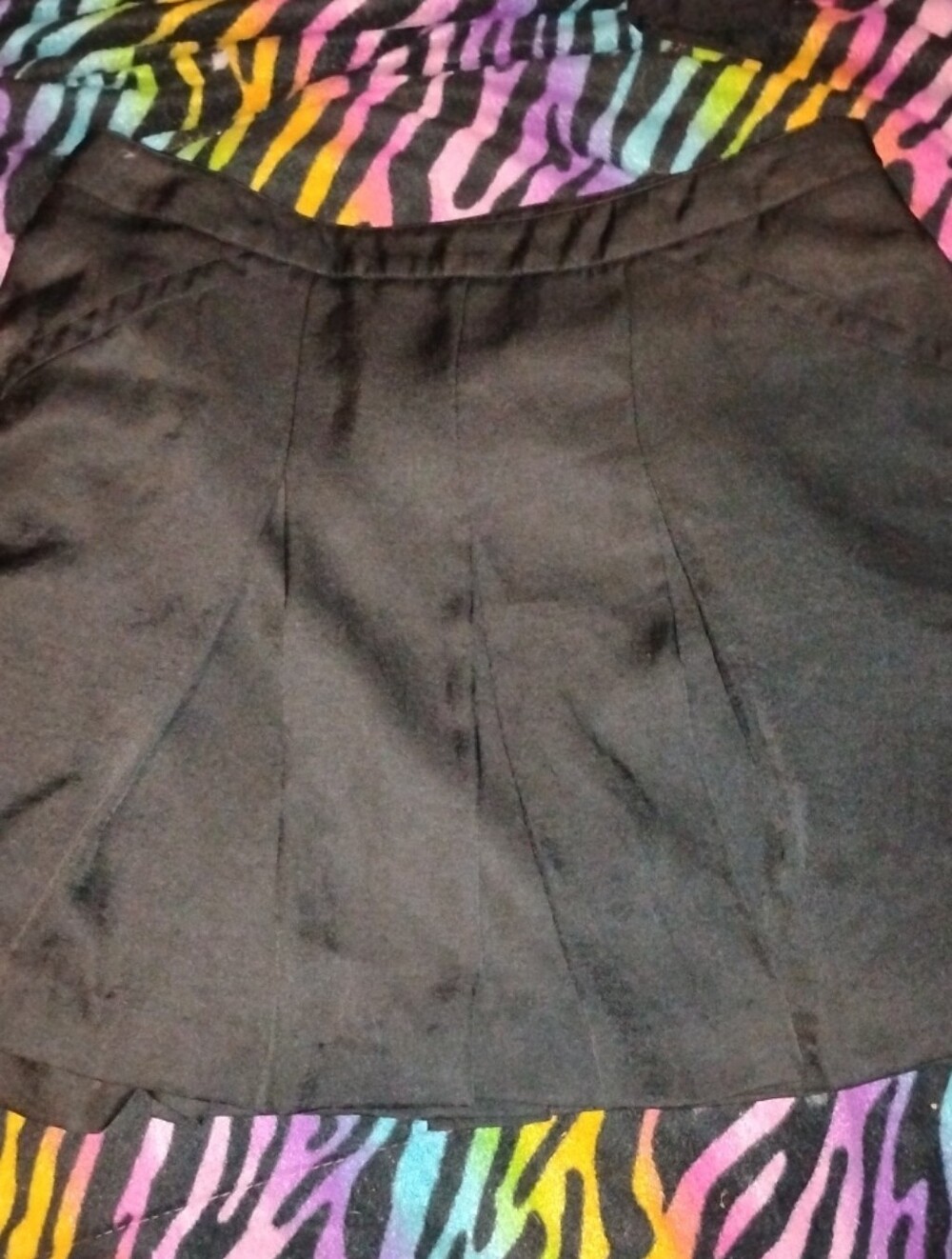 BEBE Black Circle Skirt, Size S